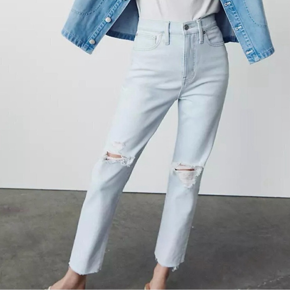 Madewell Women's the mom High Rise Jeans size 26